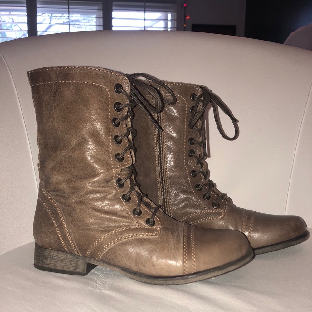 Steve Madden Troopa Lace Up Boot